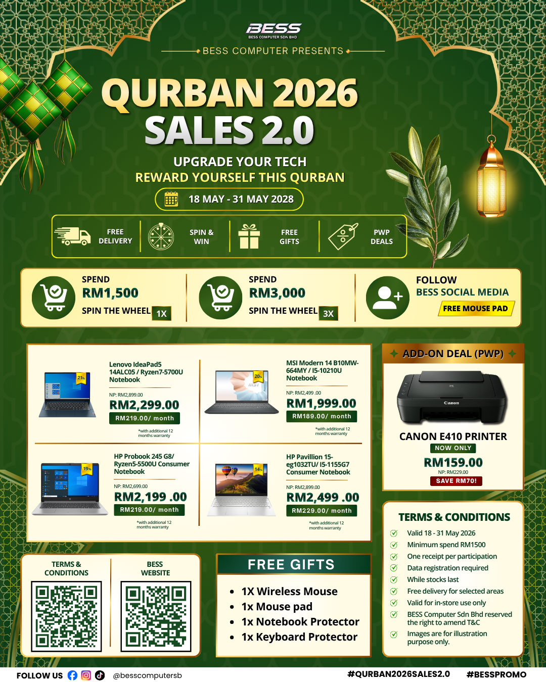 QURBAN SALES -TWO CAMPAIGN HIGHLIGHT
